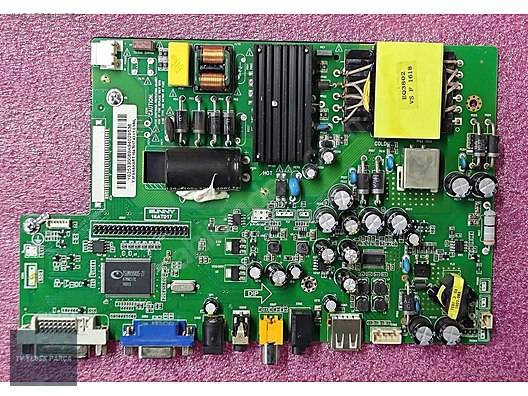 AXEN AX043DLD16AT017 MAIN BOARD, ANAKART, 16AT017 - TV Yedek
