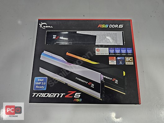 GSKILL 96GB (2X48GB) Trident Z5 RGB Siyah DDR5 6800Mhz CL34 XMP
