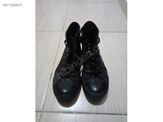 converse chuck taylor all star hi black unisex siyah sneaker