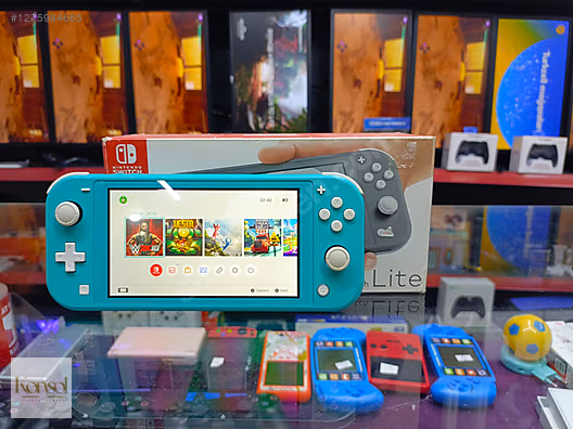 Nintendo Switch LİTE+128 Gb+100 OYN+TİMFOİL+Çip Garantili+TAKAS* #1275984665