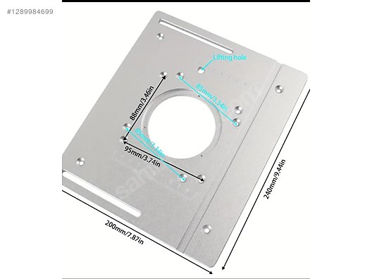 F.T.A PLATE FREE STYLE用 (2枚セット) FREZE BAĞLANTI TABLASI TEZGAHLI on sahibinden.com - 1289984699