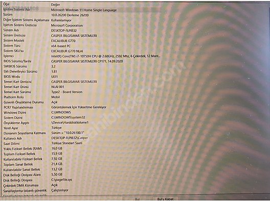 Used & Brand New Items / Gaming & Gamers Exclusive / Gaming PC / Gaming Laptop / Casper