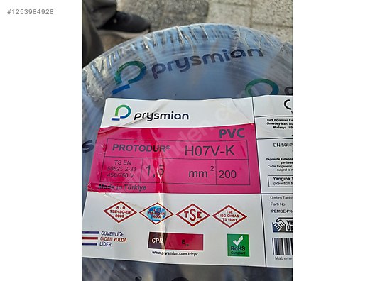 İkinci El ve Sıfır Alışveriş / Bahçe & Yapı Market / Yapı Malzemeleri / Elektrik Tesisatı / Kablo