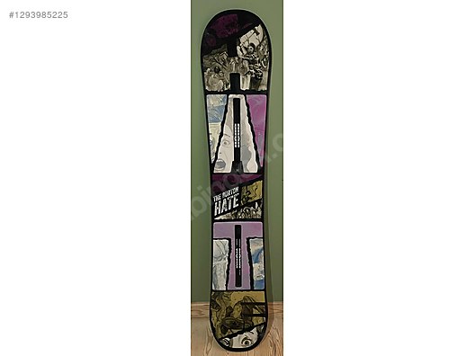 burton hate snowboard Counterbalance Camber Snowboard, Hallucinate / 154W All Mountain Snowboard 2010 Burton Hate V Snowboard