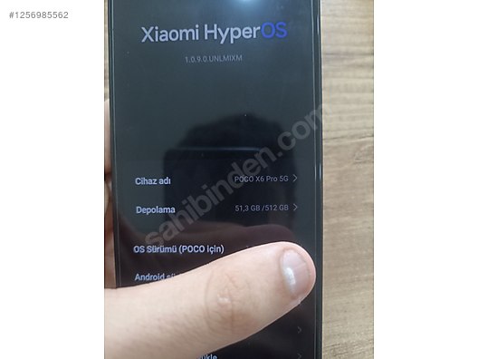 İkinci El ve Sıfır Alışveriş / Cep Telefonu & Aksesuar / Cep Telefonu / Xiaomi / Poco X6 Pro