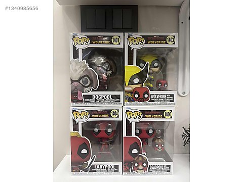 Wolverine deadpool lady pool dog pool toplu fiyattır - Funko 3-9