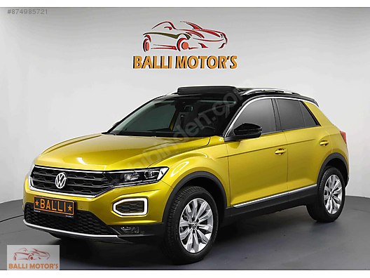 volkswagen t roc 1 5 tsi highline balli motor s dan t roc ozel renk cam tawan sifir km sahibinden comda 874985721