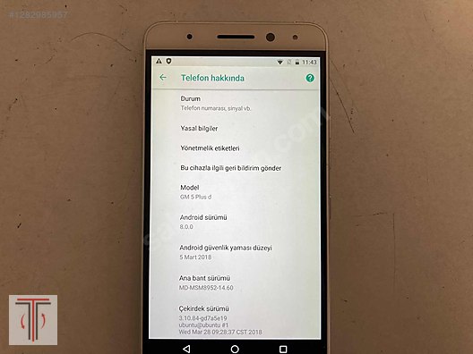 Used & Brand New Items / Cell Phones & Accessories / Cell Phones / General Mobile / GM 5 Plus