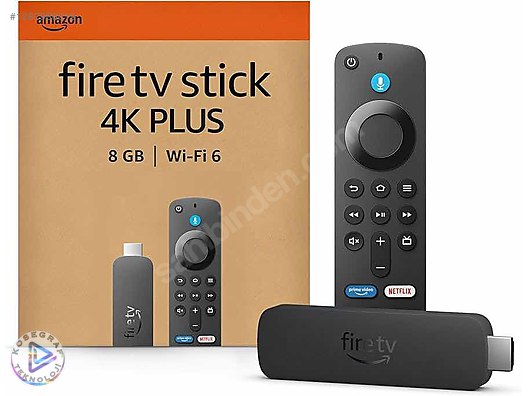 Amazon Fire TV / Amazon firetv stick 4K PLUS 8 GB Wi-Fi 6 KAPALI