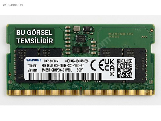 Samsung M425R1GB4PB0-CWMOL 16 GB (8X2) DDR5 5600MHz CL46 Ram
