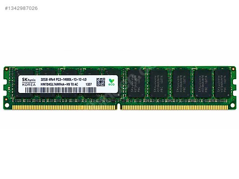 SK HYNIX 32 GB DDR3 PC3-14900L 1866 MHz RAM sahibinden.comda