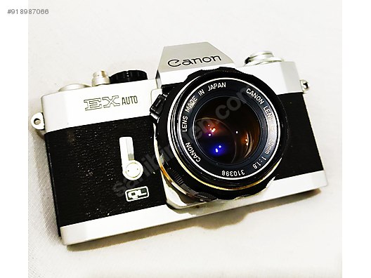 35 Mm Slr Canon Canon Ex Auto Canon Ex 50mm 1 8 At Sahibinden Com