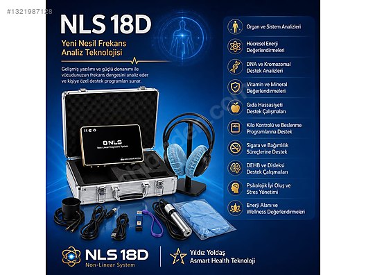 Sıfır NLS 18D Analiz Cihazı Full Set, Kurulum Destekli sahibinden