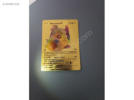 Game Cards / Morpeko V gold foil kart on sahibinden.com - 1295987339