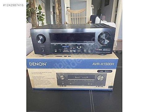 Denon Receiver Amfi - TECHNICS PİKAP TAKASLI DENON AVR-X1500H