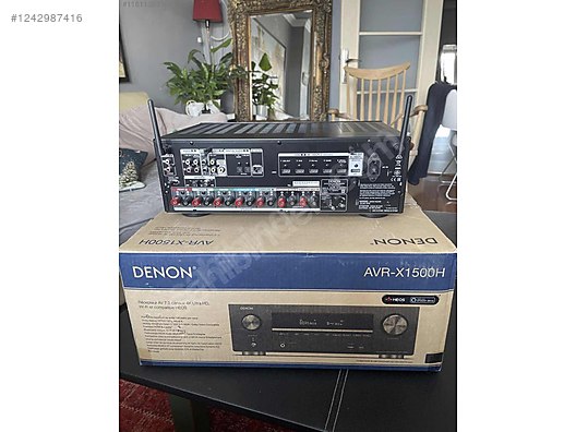 Denon Receiver Amfi - TECHNICS PİKAP TAKASLI DENON AVR-X1500H