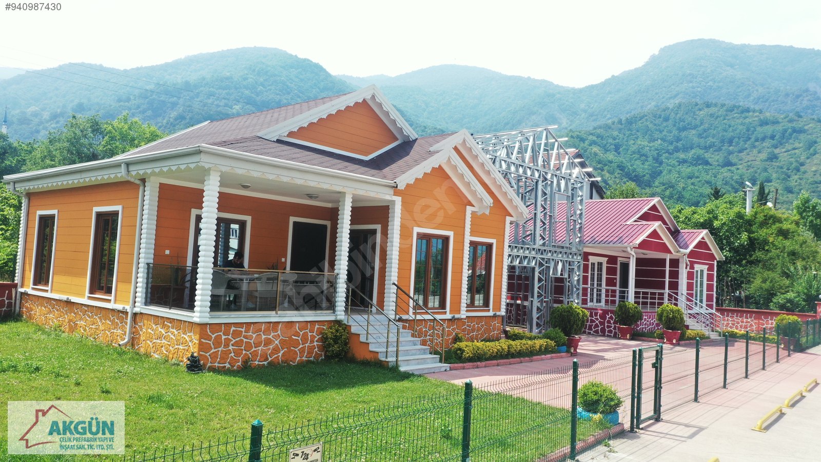 AKGÜN *** 100 m2 Anahtar Teslim Çelik Konstrüksiyon Ev Satılık