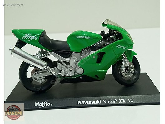 Maisto Diecast Model 1/18 Kawasaki Motosiklet Çeşitleri - 1282987571
