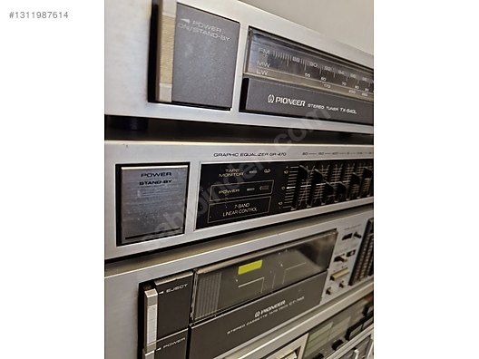 Pioneer SA-950+CT-740+TX-540L+GR-470 temiz set - İkinci El Pioneer