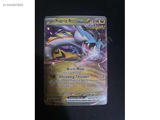 raging bolt ex pokemon card Raging Bolt ex 166/131
