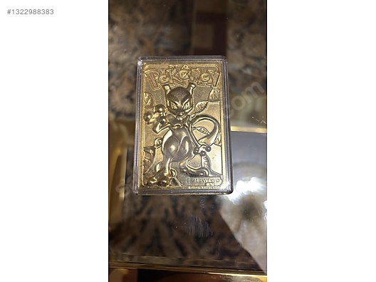 1999 gold mewtwo pokemon card value Buy Pokmon Golden 2006 , Mew Original, Pokmon Toy 2000 Rare Cards and Toys Online in India Colorless Psychic (10+) Does 10 damage plus 10 more damage for each Energy card attached to the Defending Pokmon 23k Burger King Gold-Plated Pokemon
