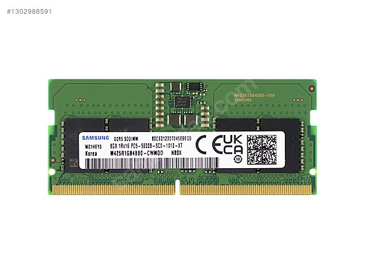 Samsung 8GB DDR5 5600 MHz Laptop RAM (SO-DIMM) - Yeni Gibi