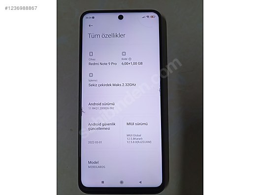 Used & Brand New Items / Cell Phones & Accessories / Cell Phones / Xiaomi / Redmi Note 9 Pro