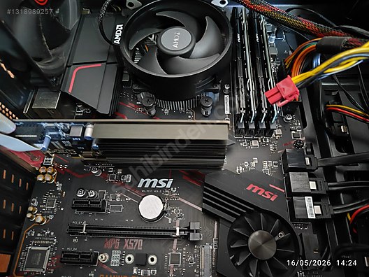MSI Mpg x570 Gaming Plus+AMD Ryzen5 3600+2xSSD+650W Frisby Kasa on