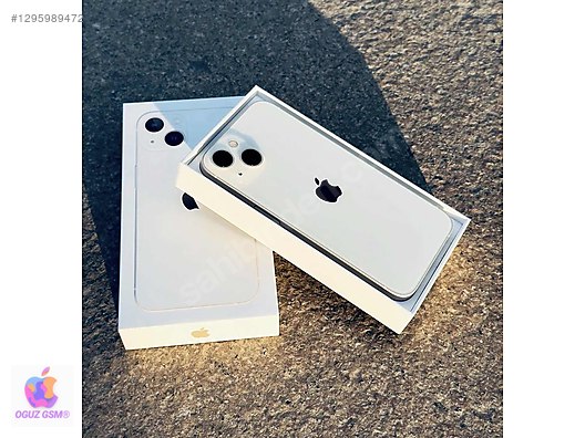 Apple iPhone 13 128GB ホワイト 93% 箱あり Apple / iPhone 13 / İPHONE 13 128GB [SIFIR KAPALI KUTU] DEV