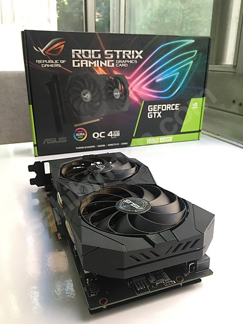 ASUS ROG Strix GeForce GTX 1650 Super OC Edition 4GB Ekran Kartı