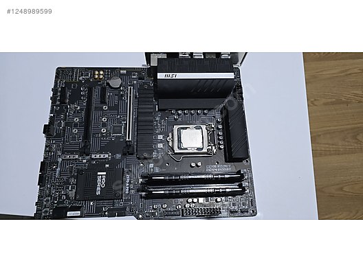 Msi Z590a Pro lga1200 nesil işlemci destekli Anakart Anakart