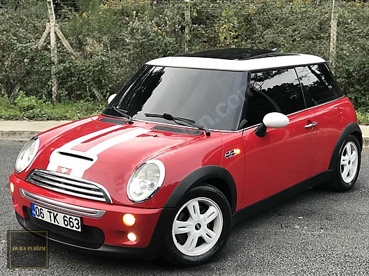 Mini Cooper 1 6 Turkiye Paketi Cam Tavan Otomatik Vites Sunroof Orjinal Kirmizi Beyaz Cift Renk At Sahibinden Com 884989884