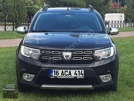 dacia sandero 1 5 dci stepway karadeniz otomotiv bursa dan sandero stepway otomatik hatasiz at sahibinden com 872990183