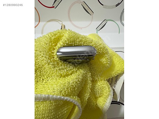 Apple Watch Series 9 - Paslanmaz Çelik Grafit Kasa 44 mm Mavi Kordon