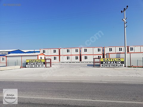Antalya Konteyner 10000 Tl Ye Sok Kampanyayi Kacirmayin Sanayi Makineleri Ve Endustri Ekipmanlari Sahibinden Com Da 876990399