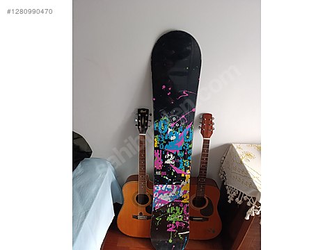 Burton mayhem 155 snowboard plus burton co² bağlamalar on