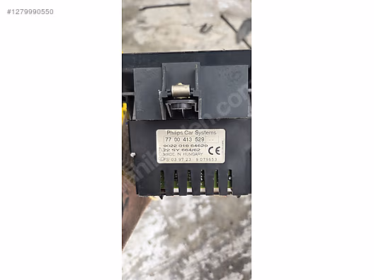 7700413529 RENAULT Megane 1 Scenic 1 Radyo Teyp Göstergesi çıkma 7700413529 OEM 7700413529 Oto Mavili