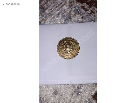 Cumhuriyet Dönemi / dünya gıda zirvesi 1996 50 bin lira sahibinden