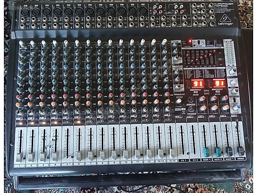 behringer pmp 6000 power mikser on sahibinden.com - 1309990865