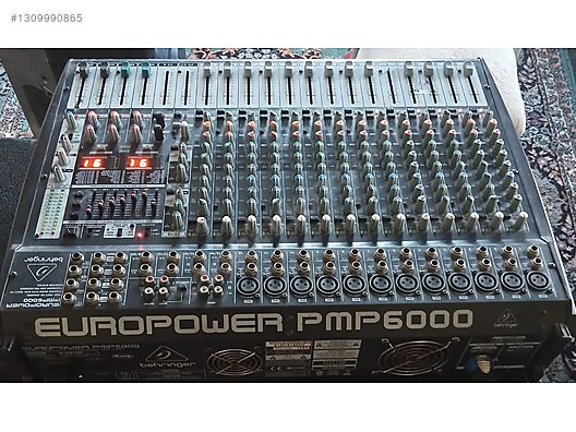 behringer pmp 6000 power mikser on sahibinden.com - 1309990865