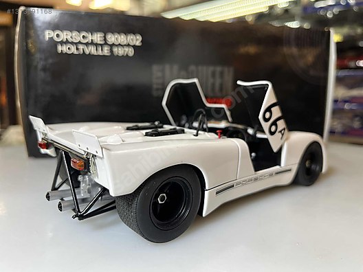 1:18 Autoart Steve McQueen Porsche 908/02 Holtville 1970 on