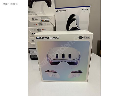 Meta Quest 3 512GB - SIFIR KUTU sahibinden.comda - 1301991207