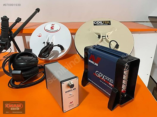 minelab gpx 5000 sifirdan farksiz 11 mono ve 14 dd coiltek basli metal dedektoru ve cesitli elektronik urunler sahibinden com da 970991939