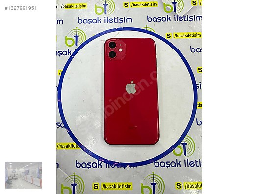 Apple / iPhone 11 / APPLE TÜRKİYE İPHONE 11 64 GB KIRMIZI PİL 100