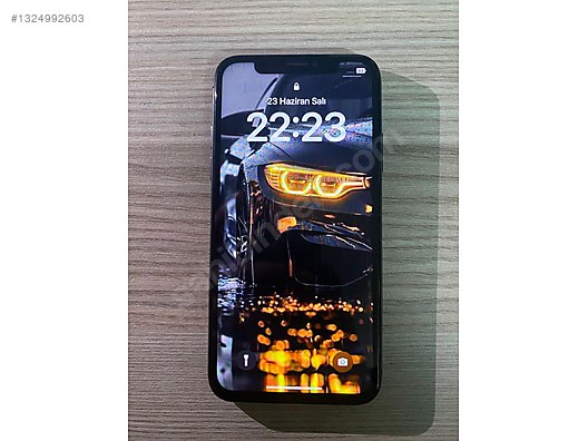 Apple / iPhone X / İPhone X sorunsuz pil 100 TR sahibinden.comda