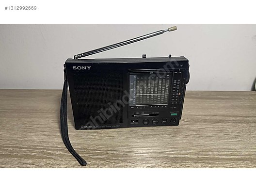 Sony Analog Portatif Radyo - SONY ICF-7601 | 12 Band SW/FM/MW