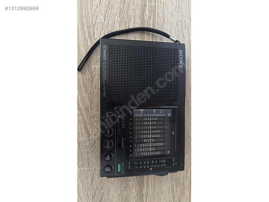 Sony Analog Portatif Radyo - SONY ICF-7601 | 12 Band SW/FM/MW