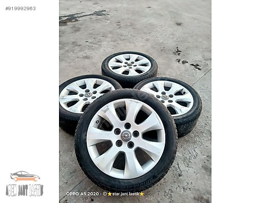 17 5 120 opel insignia orjinal jant lastik takimi en uygun jant lastik fiyatlari turkiye nin ilan sitesi sahibinden com da 919992963