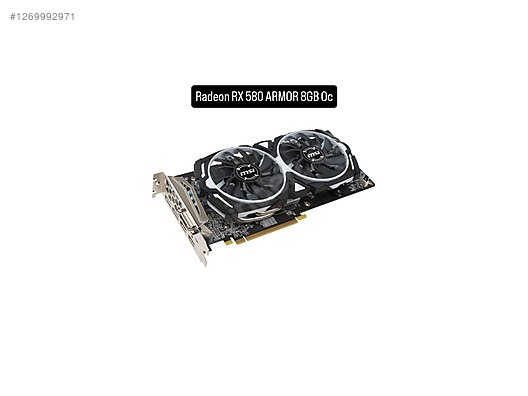 Radeon RX 580 ARMOR 8GB Oc MSI Ekran Kartı İlanları sahibinden