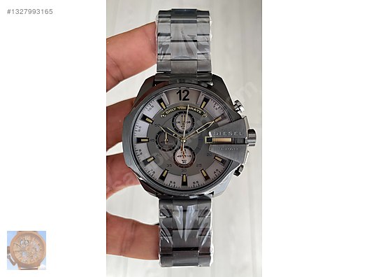 Diesel / Diesel DZ4479 Mega Chief Black PVD 51mm Erkek Kol Saati